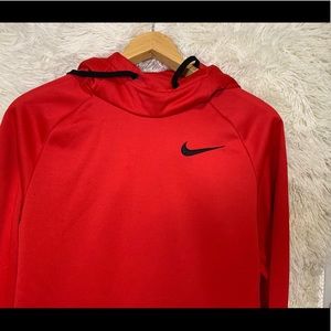 Red Nike sweatshirt